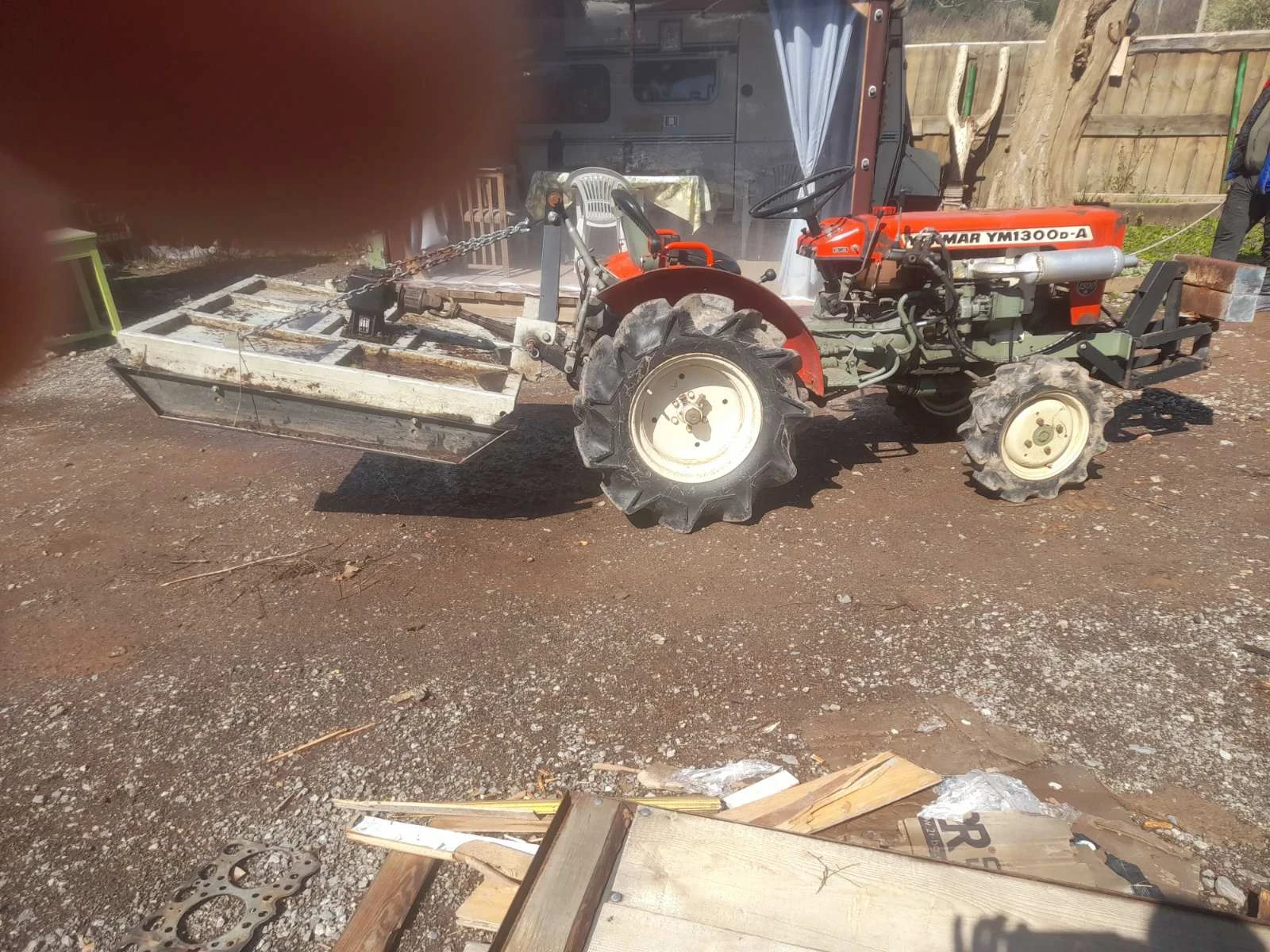 Трактор Yanmar, снимка 2 - Селскостопанска техника - 54168337