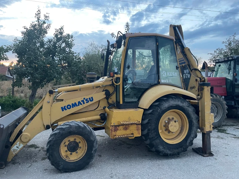 Багер Komatsu WB 97r, снимка 2 - Индустриална техника - 52269255