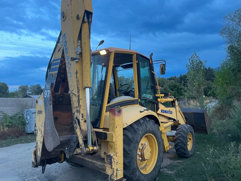 Багер Komatsu WB 97r, снимка 4 - Индустриална техника - 52269255