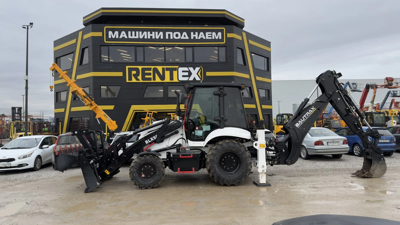 Багер Друга марка Комбиниран багер Bautrax BLX90, снимка 1