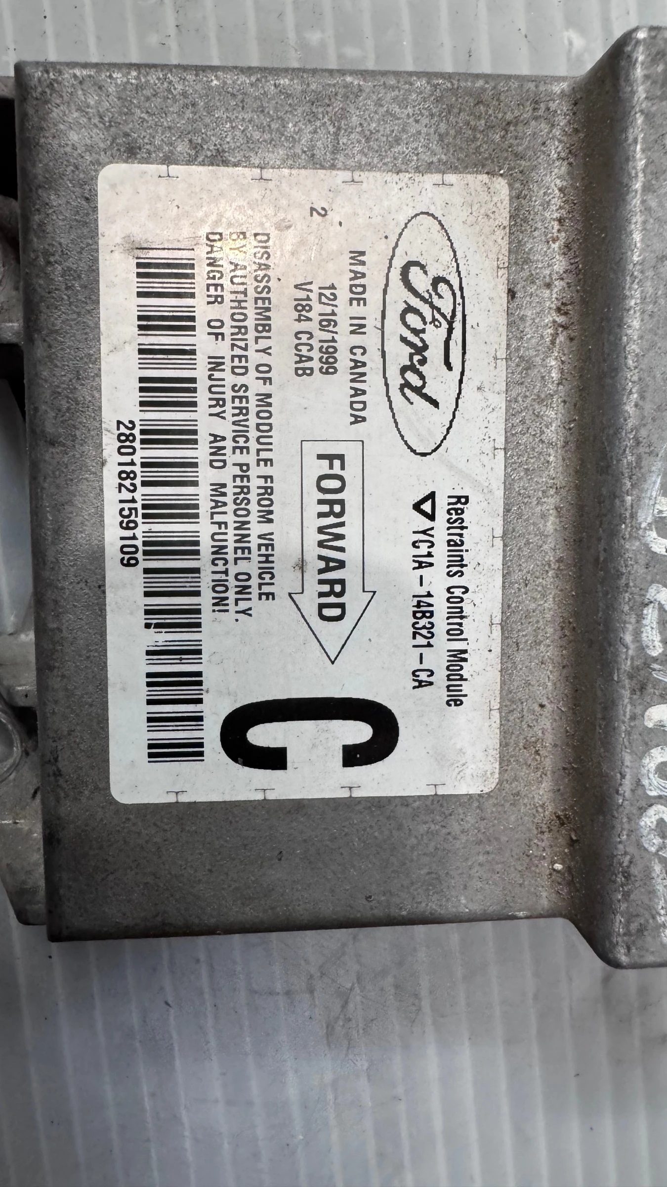 Airbag  /  /  a Ford Transit - YC1A-14B321-CA | Mobile.bg   2