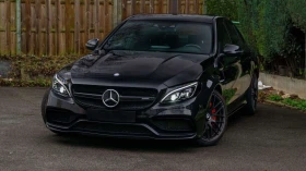 Mercedes-Benz C 63 AMG HEAD UP!LINE!FULL NIGHT BLACK EDITION!PANO!DIS! | Mobile.bg    5