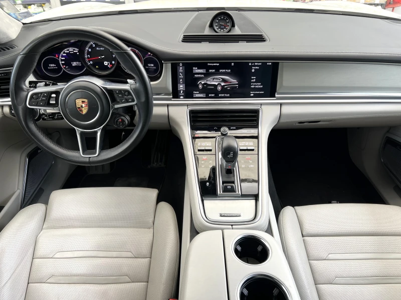 Porsche Panamera TURBO/ LIFT/ SPORT CHRONO/ BURMESTER/ 360/ MATRIX/, снимка 14 - Автомобили и джипове - 50285199