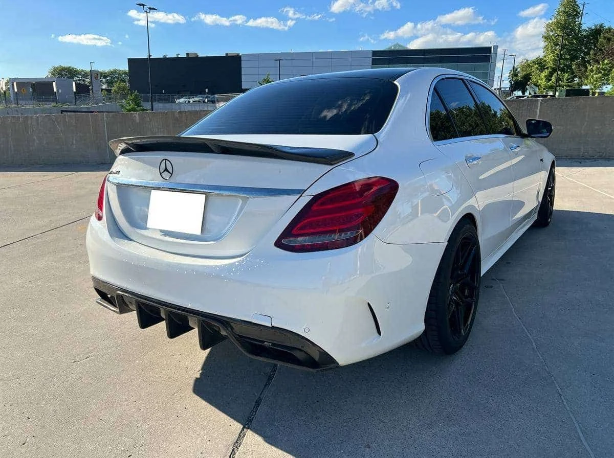 Mercedes-Benz C 400 * Best looking C400 with all carbon fiber upgrades, снимка 13 - Автомобили и джипове - 55164204