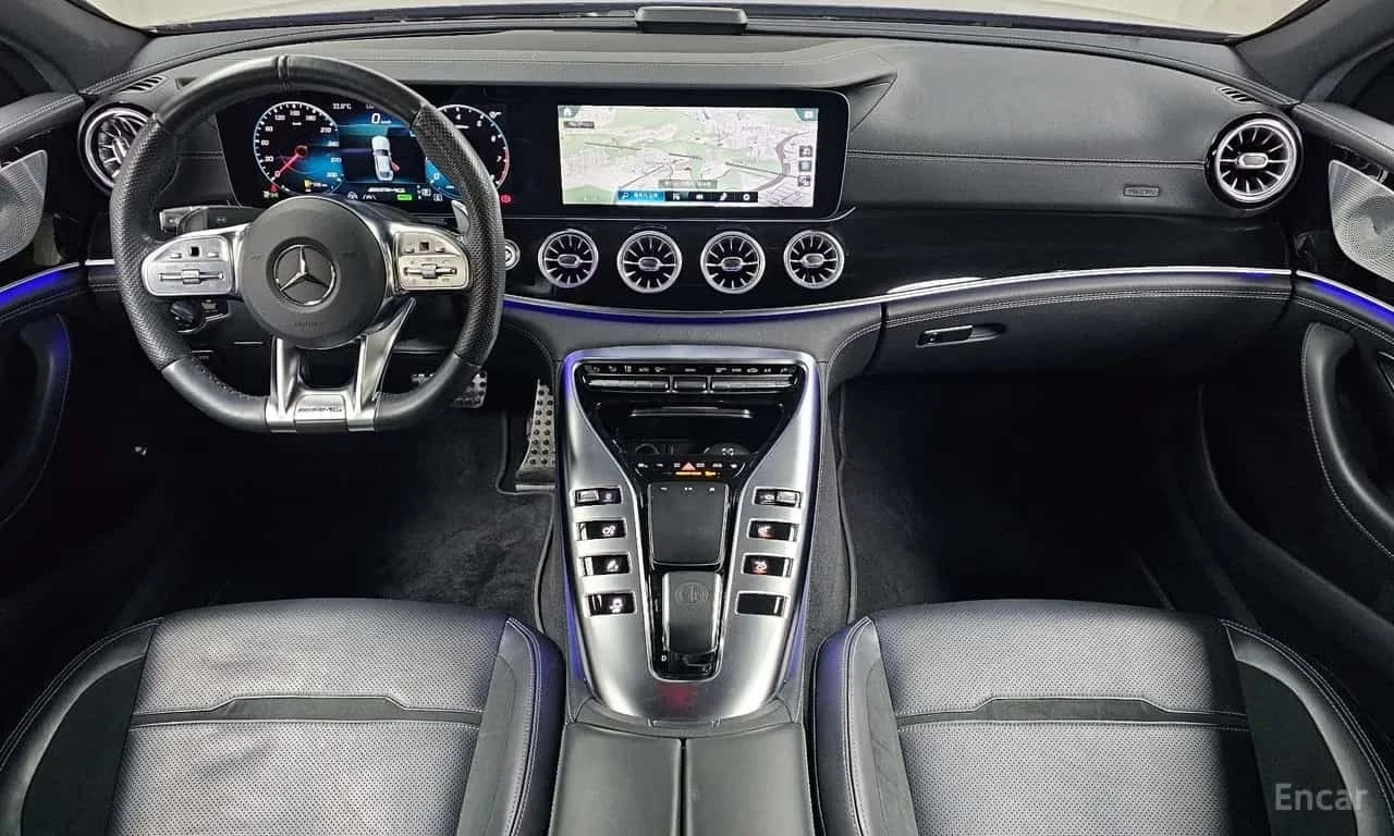 Mercedes-Benz AMG GT 43 4MATIC+ /ОБДУХВАНЕ/ШИБИДАХ/ДИСТРОНИК/360, снимка 7 - Автомобили и джипове - 55791985