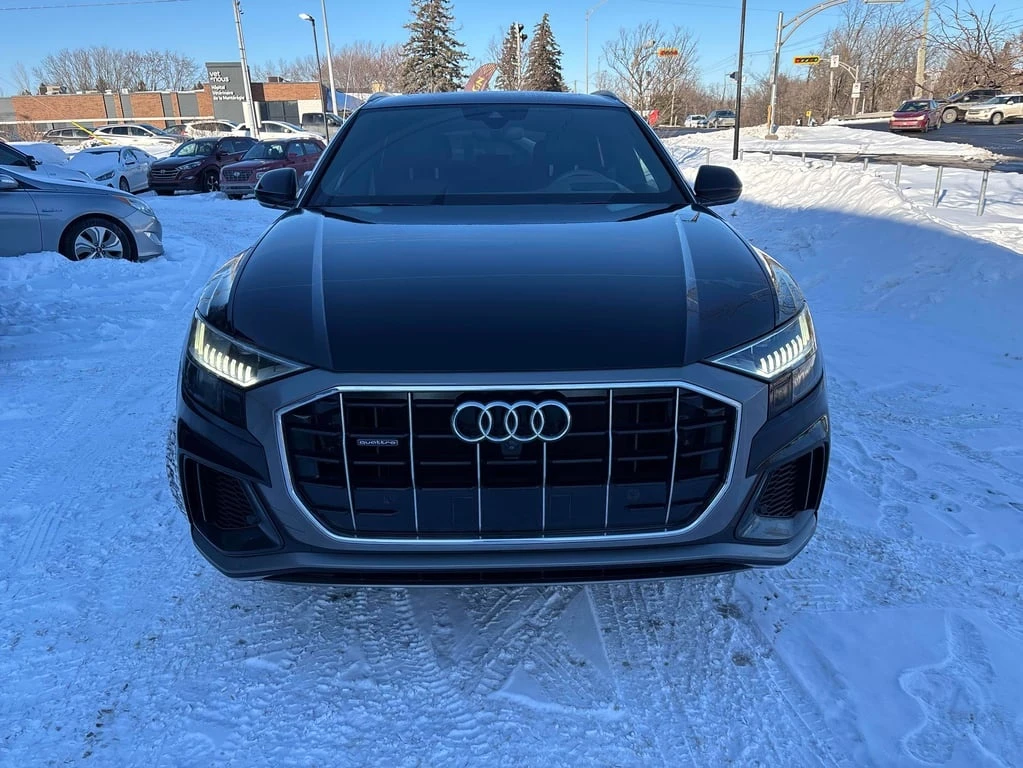 Audi Q8 / Technik / MATRIX / ОБДУХВАНЕ / 360 / CARFAX - изображение 5