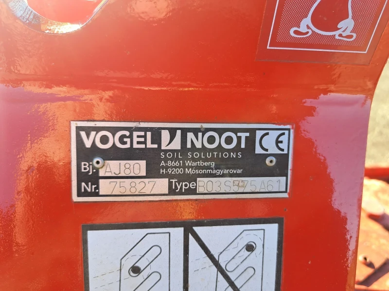 Плуг Vogel & Noot Vogel & Noot  5x 30-50, снимка 5 - Селскостопанска техника - 48203002