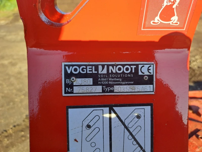 Плуг Vogel & Noot Vogel & Noot  5x 30-50, снимка 10 - Селскостопанска техника - 48203002