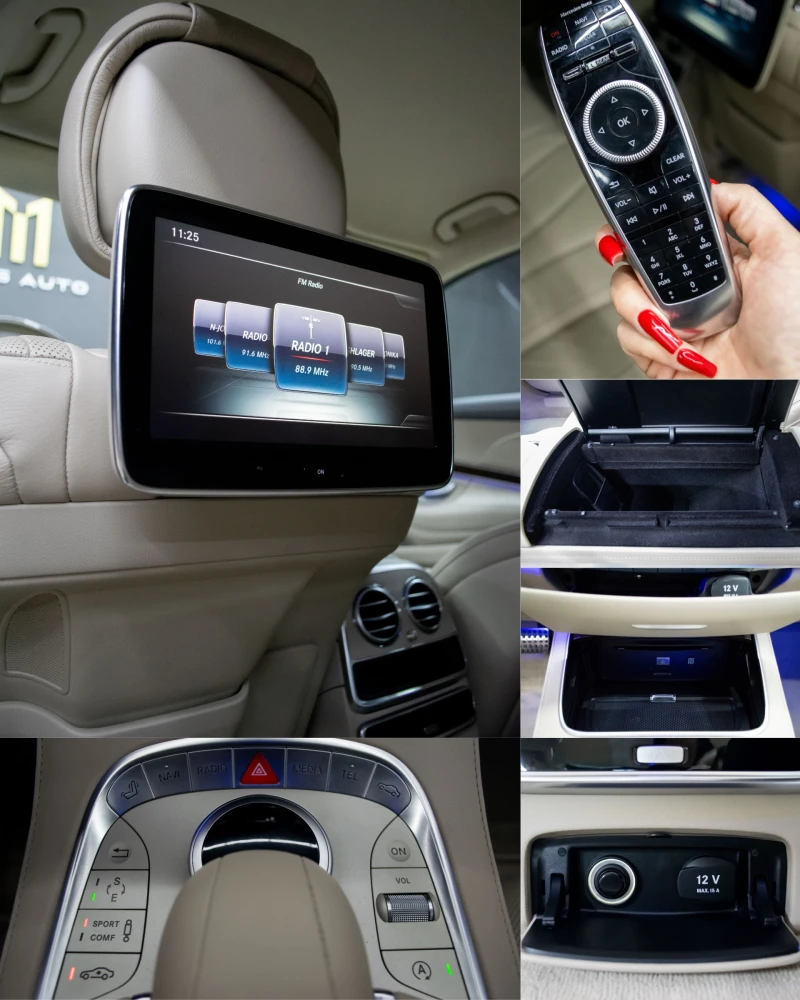 Mercedes-Benz S 350 d/Long/9G-Tronic/4Matic/СервизнаИсторияВMercedes, снимка 11 - Автомобили и джипове - 52886952