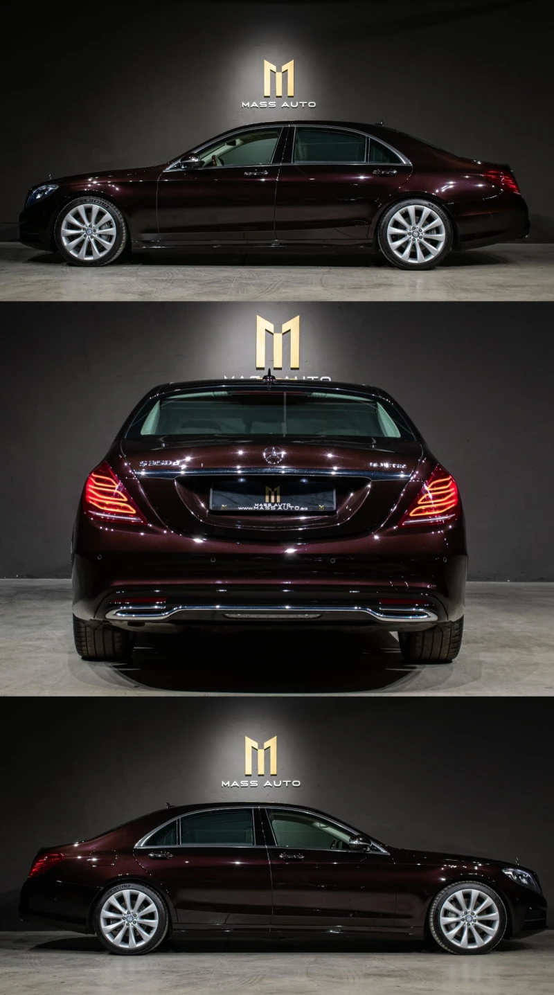 Mercedes-Benz S 350 d/Long/9G-Tronic/4Matic/СервизнаИсторияВMercedes, снимка 4 - Автомобили и джипове - 52886952