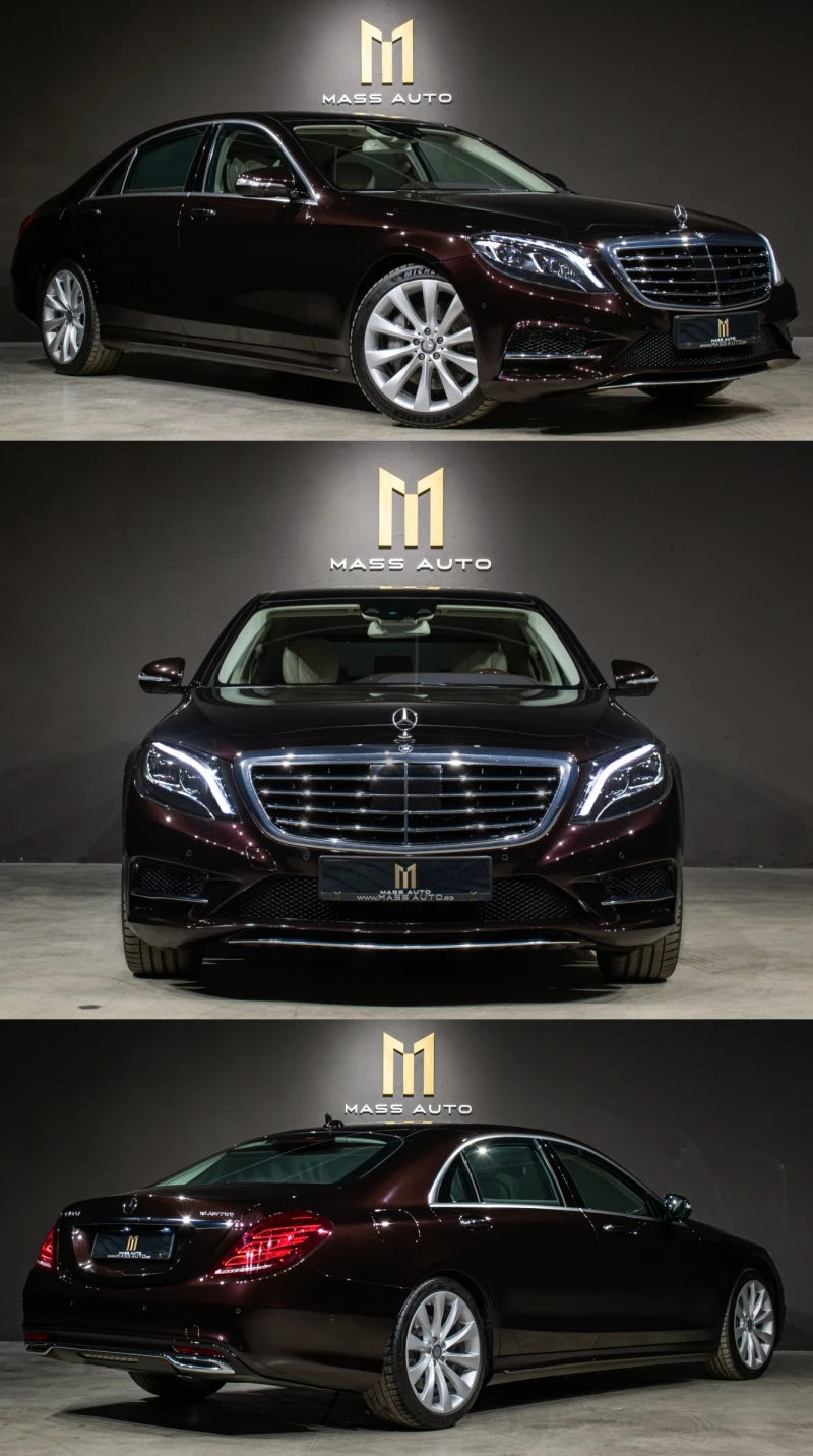 Mercedes-Benz S 350 d/Long/9G-Tronic/4Matic/СервизнаИсторияВMercedes, снимка 2 - Автомобили и джипове - 52886952