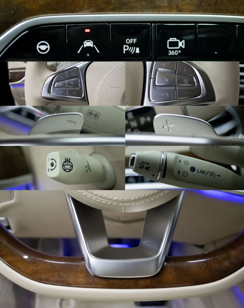 Mercedes-Benz S 350 d/Long/9G-Tronic/4Matic/СервизнаИсторияВMercedes, снимка 9 - Автомобили и джипове - 52886952