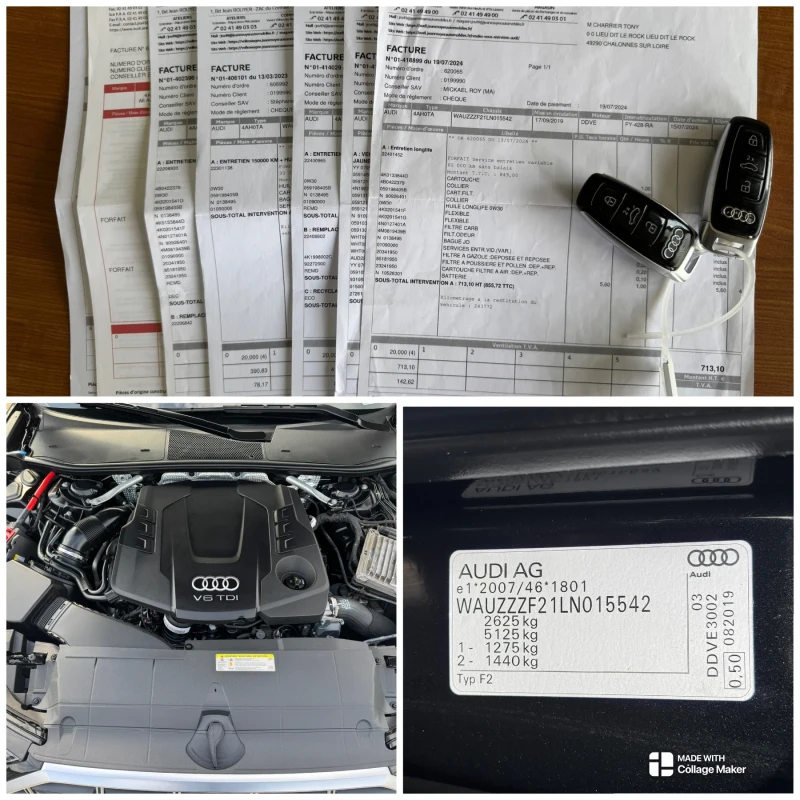 Audi A6 Allroad 50 TDI ACC-plus CAM-360 KEY-LES ПЪЛНА ИСТОРИЯ-АУДИ - 46880 лв. - 36928394 | Car24.bg