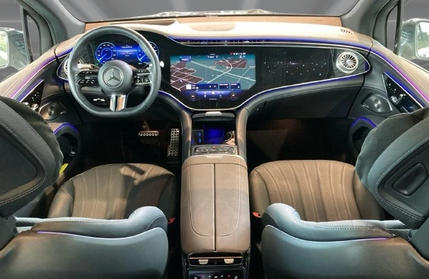 Mercedes-Benz EQS SUV 450 4Matic = AMG Line =  | Mobile.bg   8