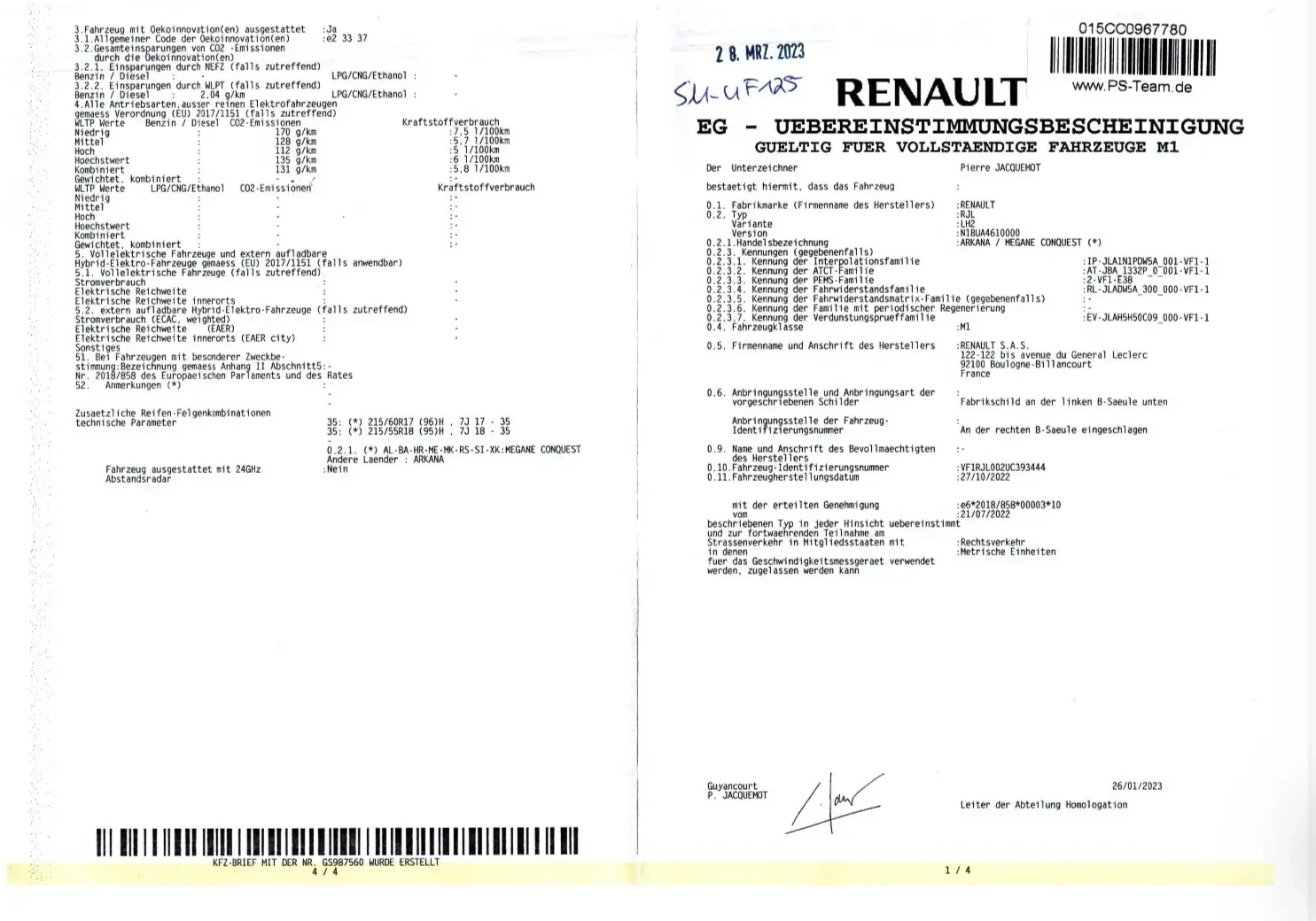 Renault Arkana RS-Line 45300km!!! �������� �� 2028�! | Mobile.bg � ����������� 12