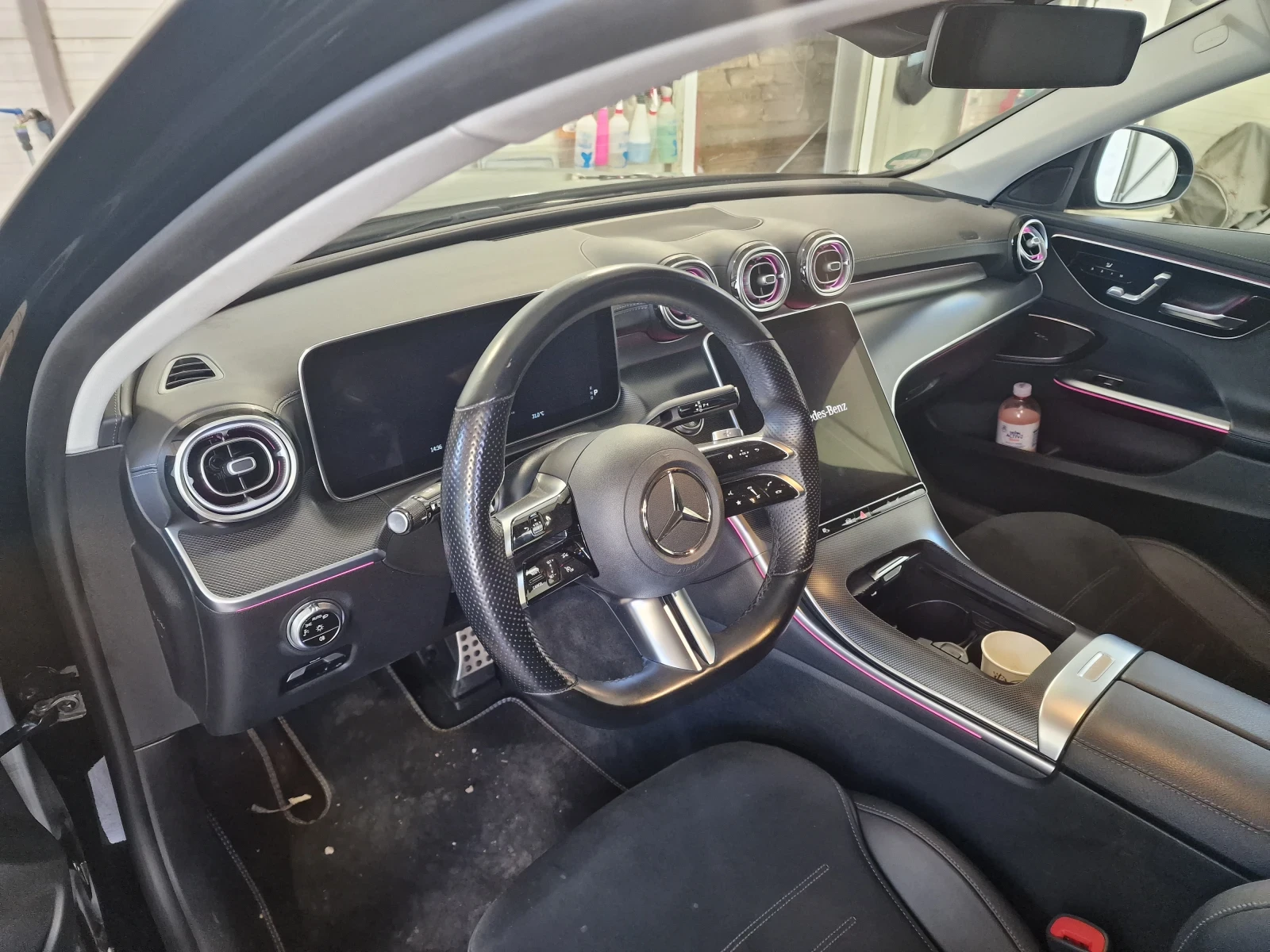 Mercedes-Benz C 220 W206 Mild haibrid , снимка 7 - Автомобили и джипове - 56041503