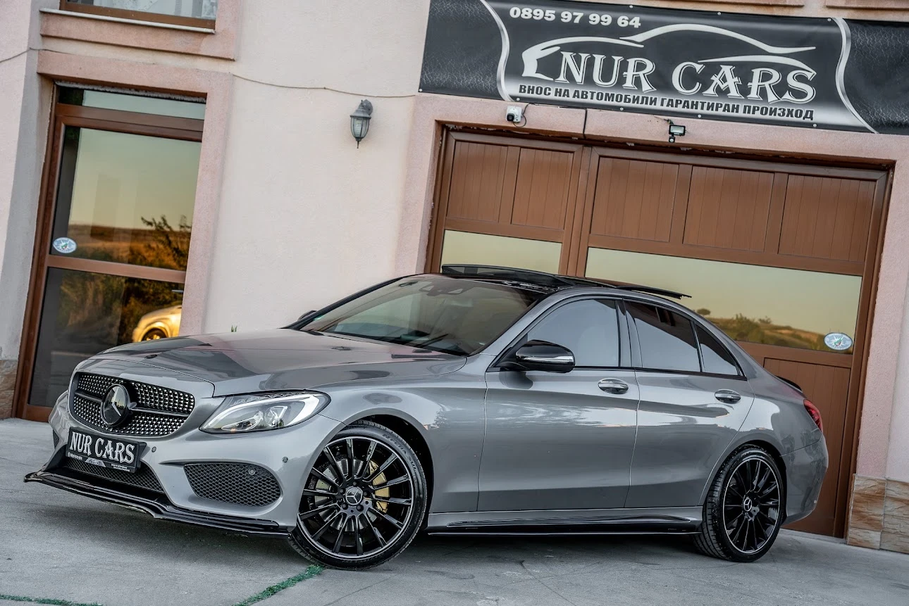 Mercedes-Benz C 220 AMG C43 PACK/ DISTRONIC/BURMESTER/HEAD UP/PANORAMA