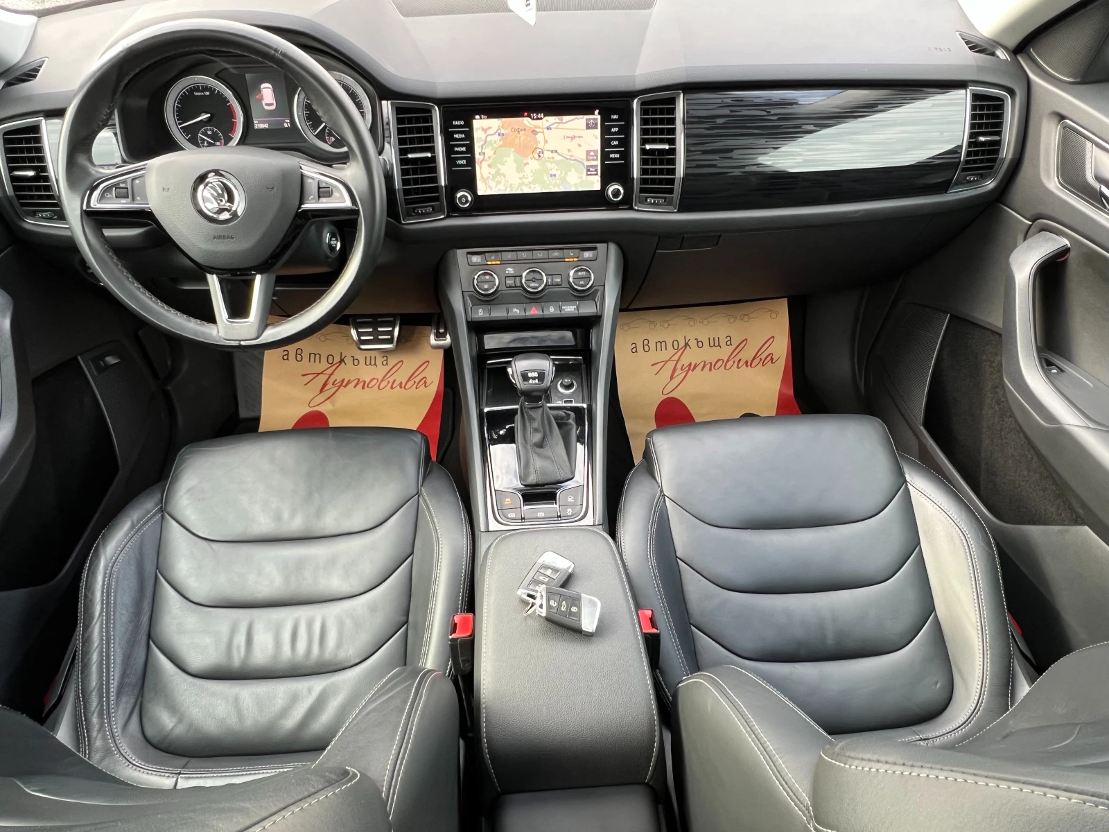Skoda Kodiaq 2.0TSI 4x4/ПАНОРАМА/КОЖА/RVM/TMBLD7NS1J8097541/, снимка 12 - Автомобили и джипове - 53980944