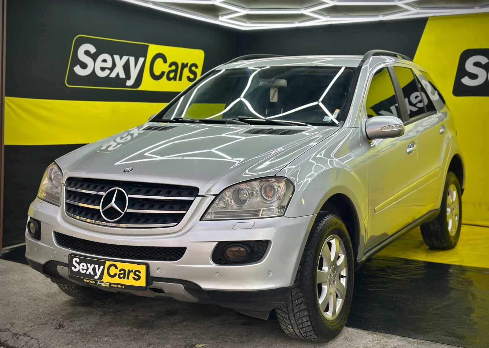 Mercedes-Benz ML 320 Регистриран/на пружини, снимка 3 - Автомобили и джипове - 54704521