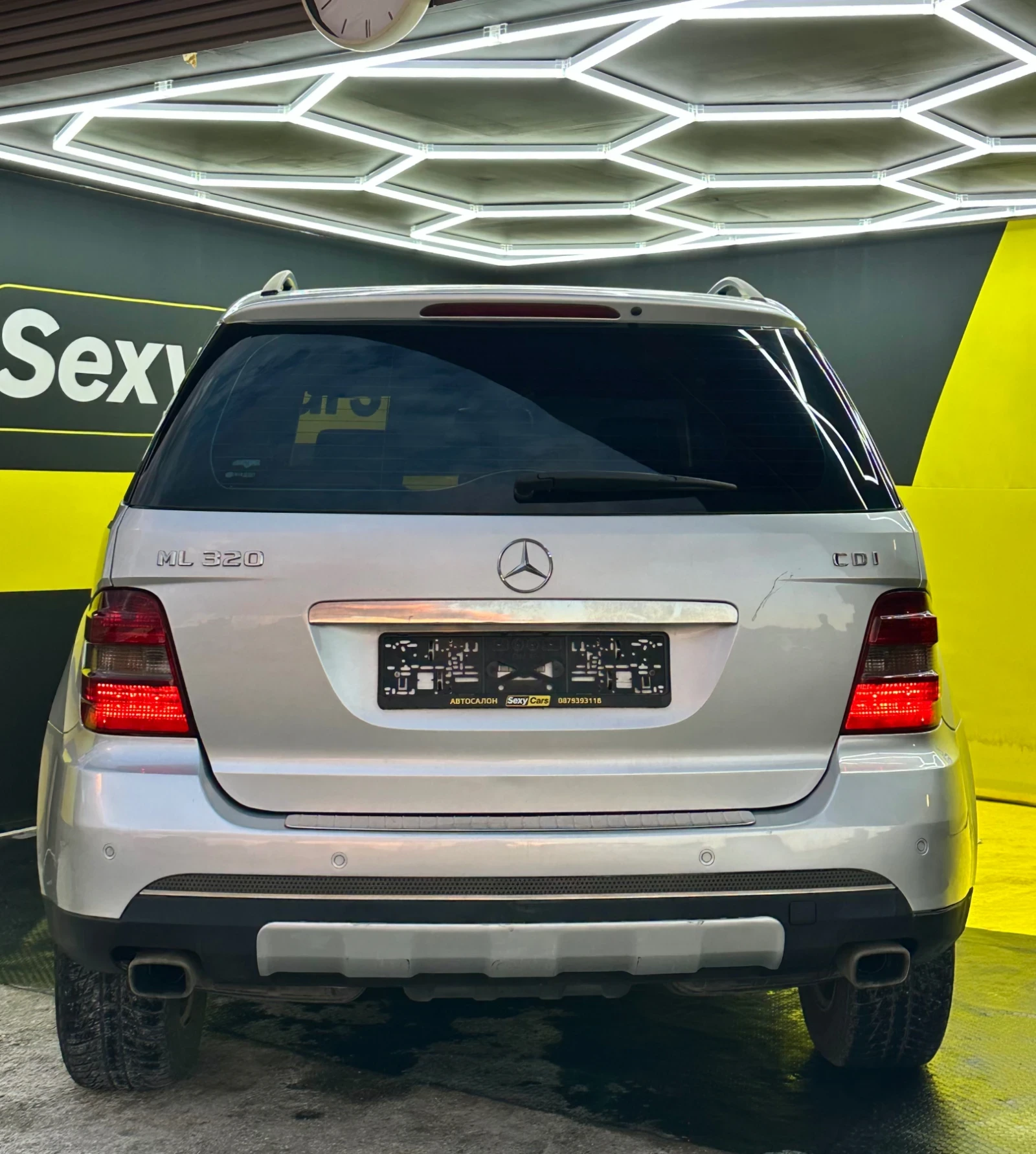 Mercedes-Benz ML 320 Регистриран/на пружини, снимка 7 - Автомобили и джипове - 54704521