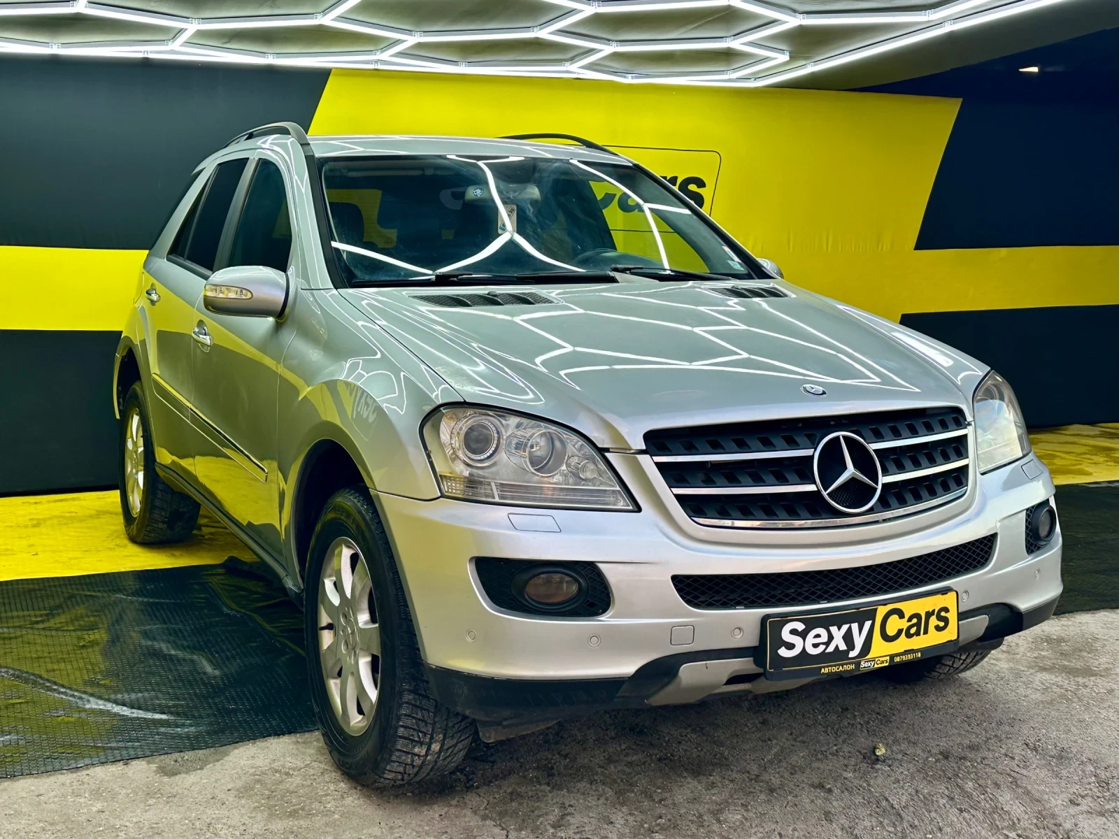 Mercedes-Benz ML 320 Регистриран/на пружини, снимка 4 - Автомобили и джипове - 54704521