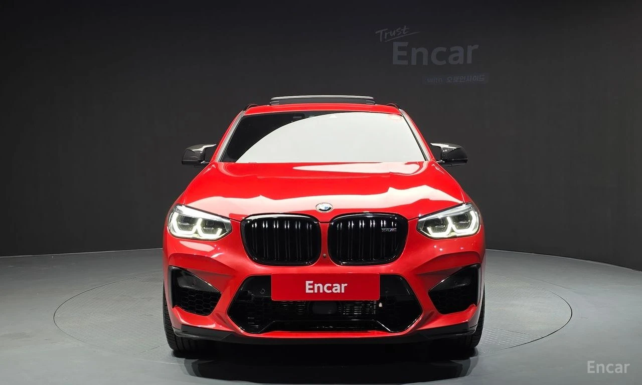 BMW X4 M COMPETITION* CARBON PACKAGE* DISTRONIC* ОБДУХВАН, снимка 2 - Автомобили и джипове - 55027719