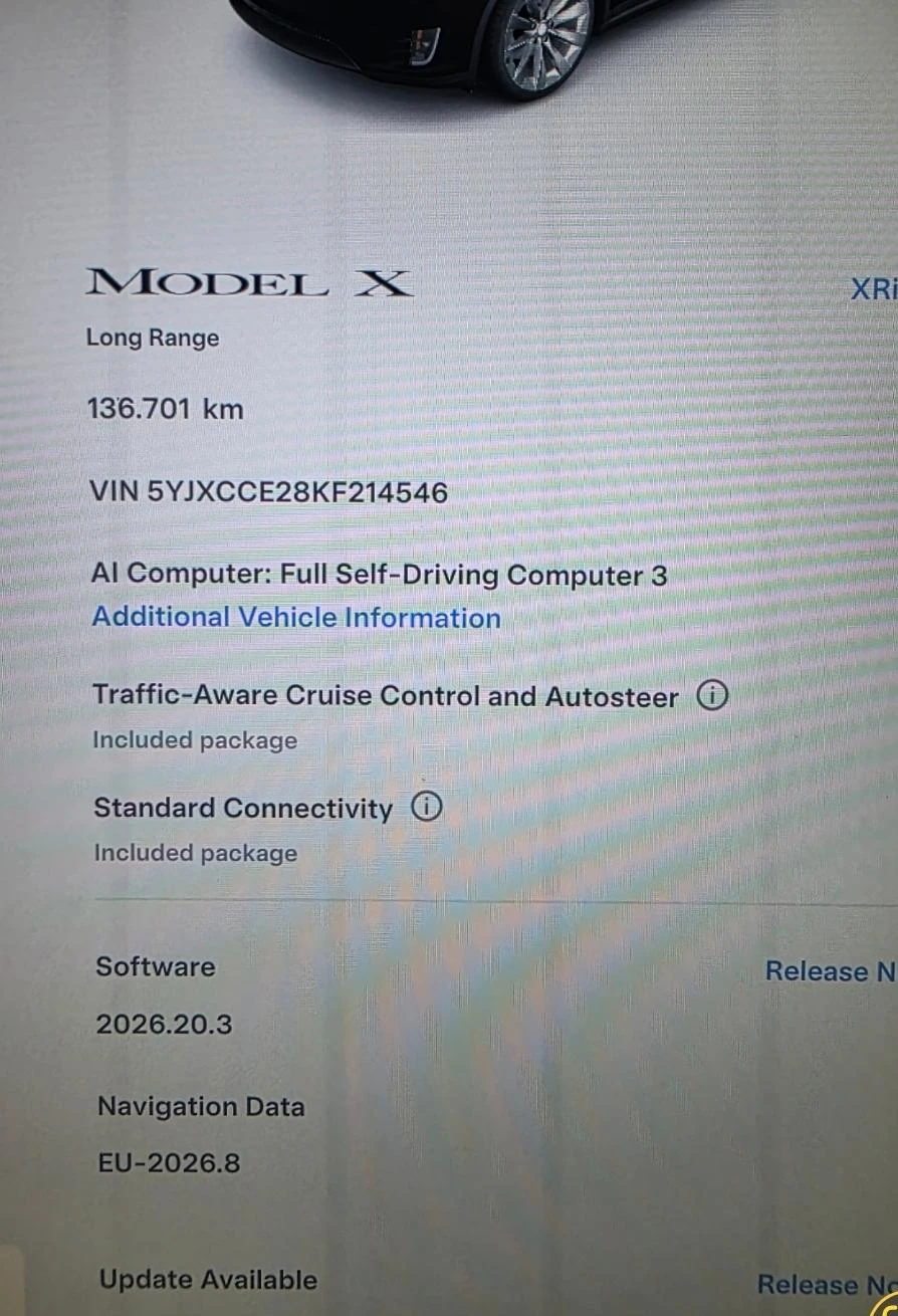 Tesla Model X Raven с Безплатно Зареждане, снимка 11 - Автомобили и джипове - 55756401