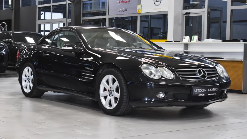 Mercedes-Benz SL 500 V8 Automatic, снимка 5 - Автомобили и джипове - 47470361