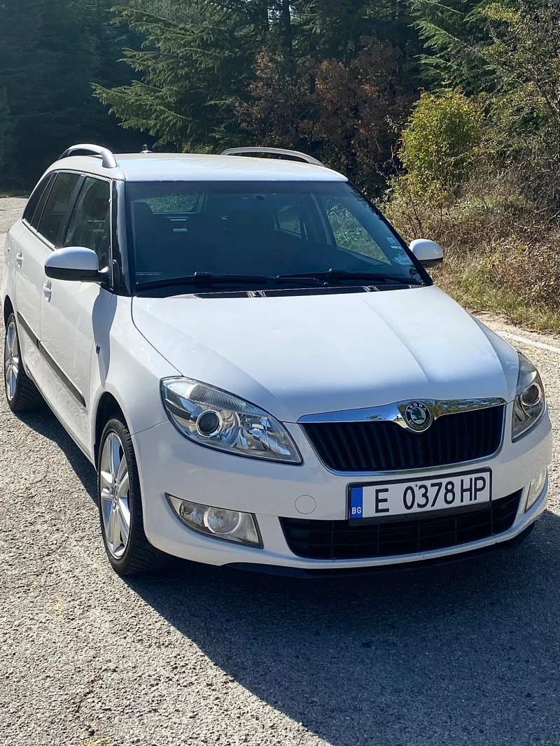 Skoda Fabia 1.6TDI 2012г НОВ ВНОС ВСИЧКО ПЛАТЕНО , снимка 1 - Автомобили и джипове - 47696364