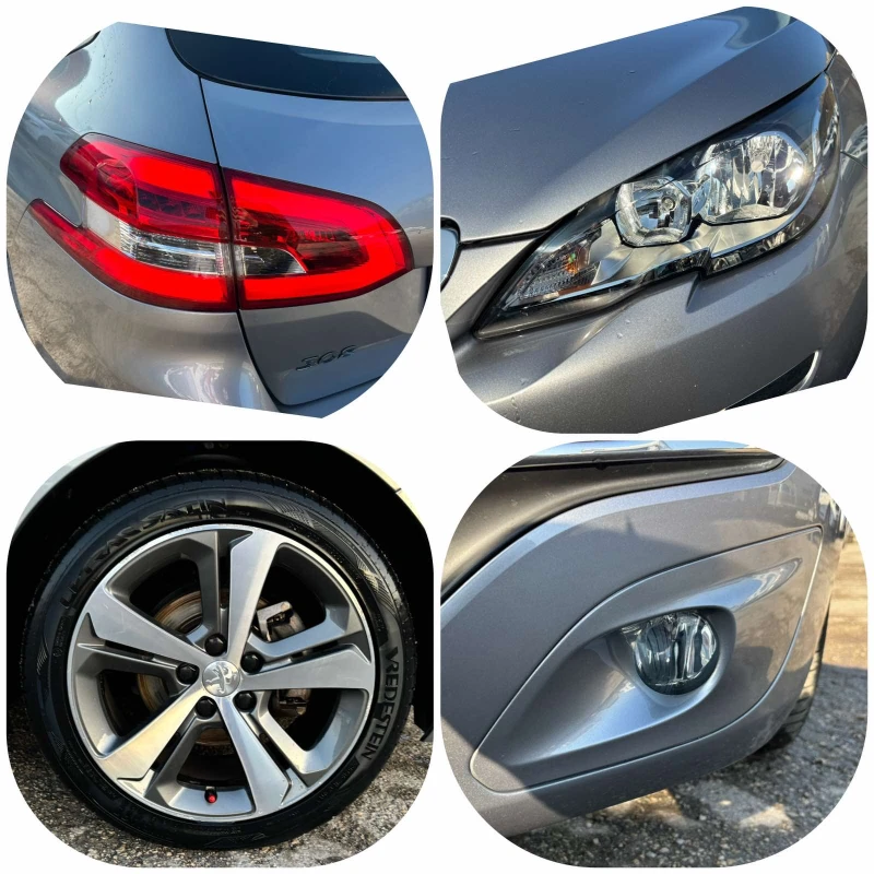 Peugeot 308 1.2i КАТО НОВА, снимка 16 - Автомобили и джипове - 48757458