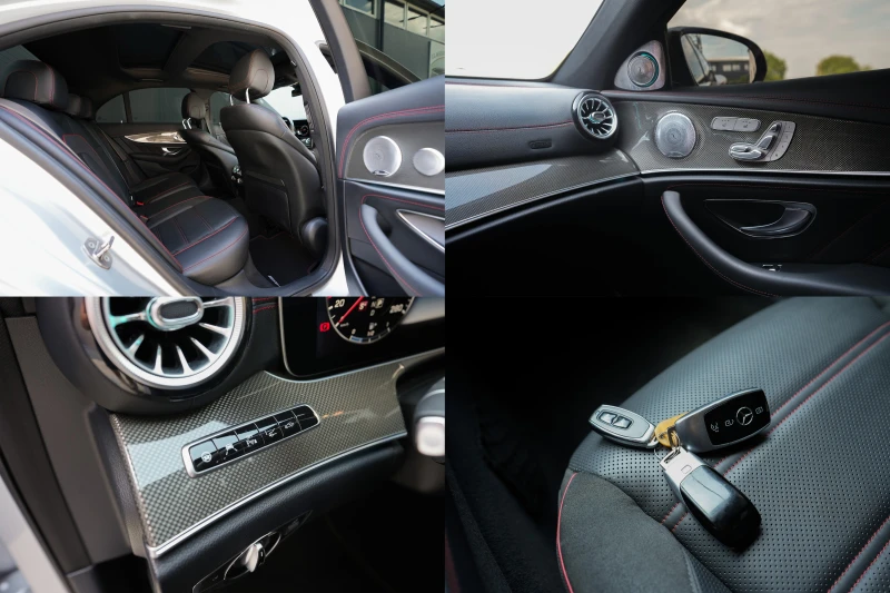Mercedes-Benz E 43 AMG 4 MATIC| FULL| BURMESTER| SHADOW LINE| КЛАПИ| TOП, снимка 16 - Автомобили и джипове - 51066202