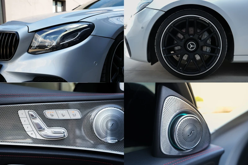 Mercedes-Benz E 43 AMG 4 MATIC| FULL| BURMESTER| SHADOW LINE| КЛАПИ| TOП, снимка 17 - Автомобили и джипове - 51066202