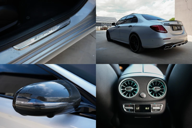 Mercedes-Benz E 43 AMG 4 MATIC| FULL| BURMESTER| SHADOW LINE| КЛАПИ| TOП, снимка 15 - Автомобили и джипове - 51066202