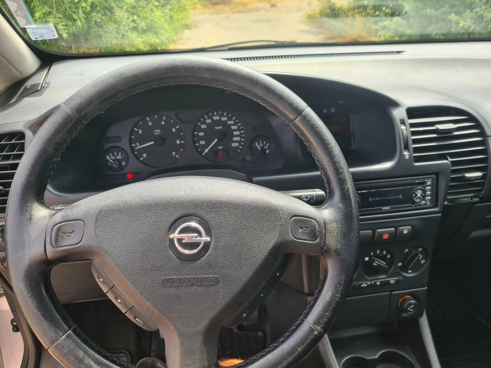 Opel Zafira 1.6 метан климатик  - изображение 6