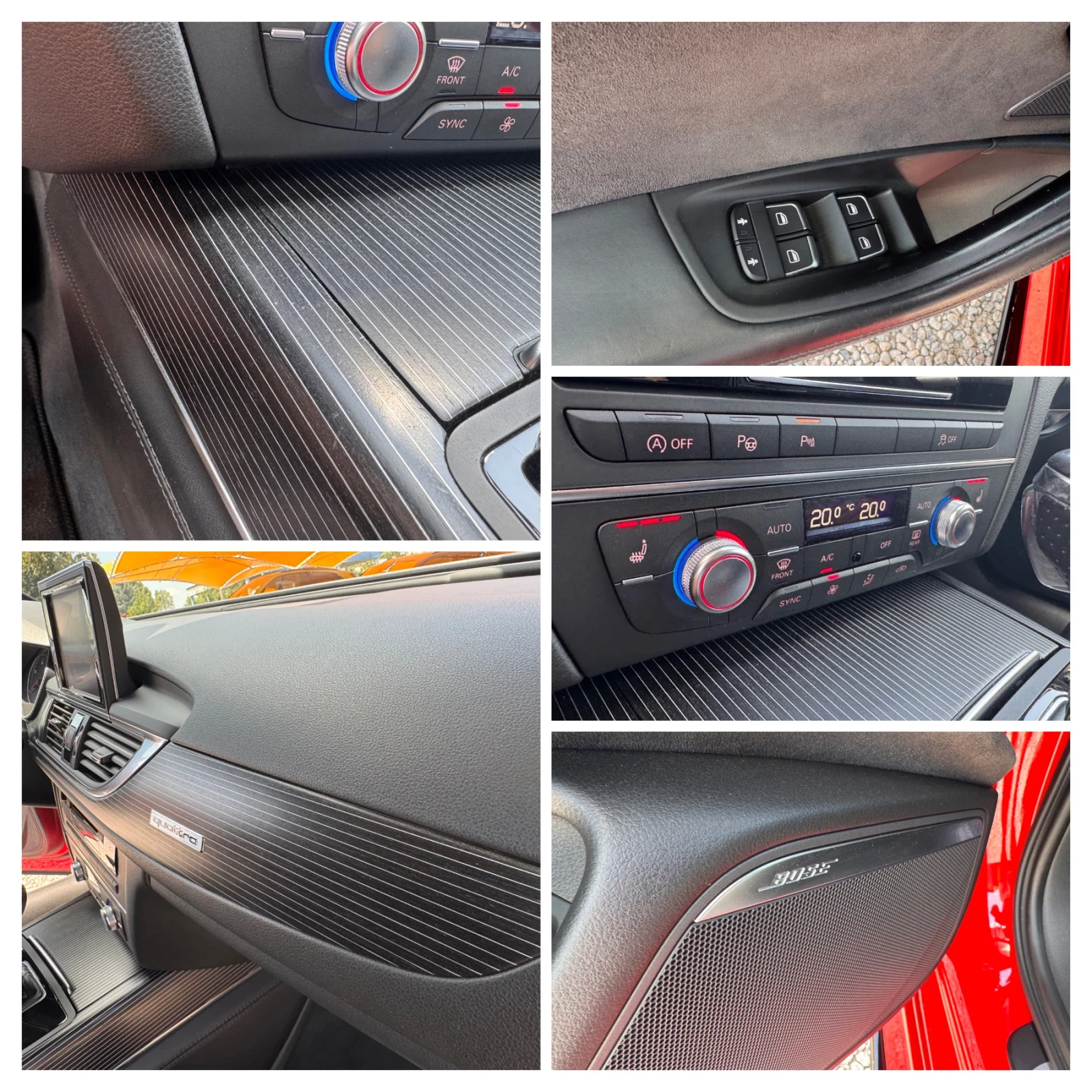 Audi A6 RS6/3.0bi-TURBO/ПОРЪЧКОBA/ВС.ЕКСТРИ/12м ГАРАНЦИЯ//, снимка 13 - Автомобили и джипове - 55340740