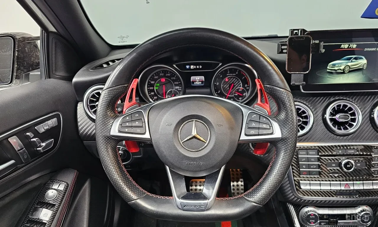 Mercedes-Benz A45 AMG PANAMERICANA / ПАНОРАМА / АЛКАНТАРА / CARBON, снимка 9 - Автомобили и джипове - 55903007
