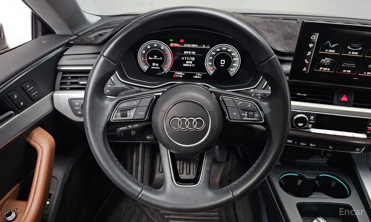 Audi A5 40TFSI* MATRIX* S* LINE* ОБДУХВАНЕ* ХЕДЪП* ДИСТРОН, снимка 7 - Автомобили и джипове - 56307592