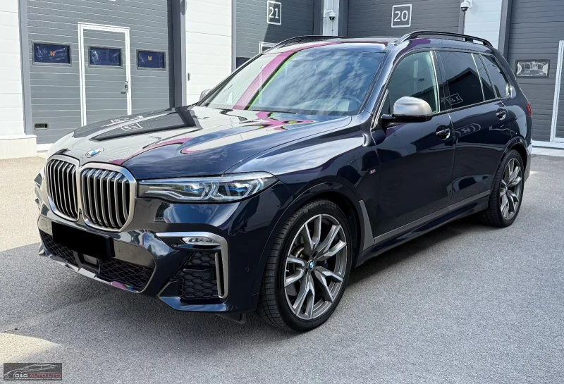 BMW X7 M50/400HP/M-PACK/MASSAGE/SKY/LASER/360CAM/432f - 120099 лв. - 64136337 1