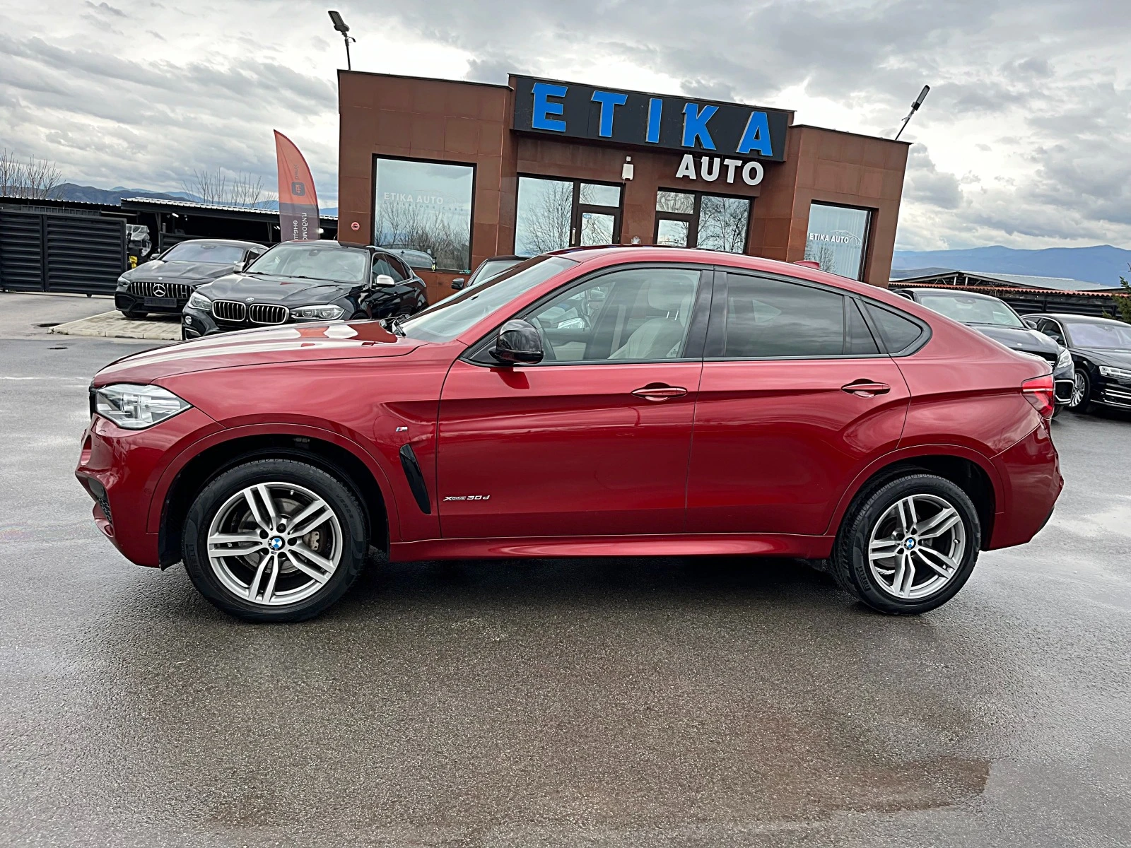 BMW X6 M PAKET-HEAD UP-SPORT-LED-BIXENON-КАМЕРА-ПОДГРЯВАН - изображение 5