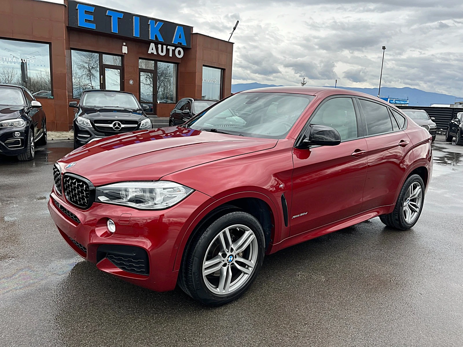 BMW X6 M PAKET-HEAD UP-SPORT-LED-BIXENON-КАМЕРА-ПОДГРЯВАН - изображение 3