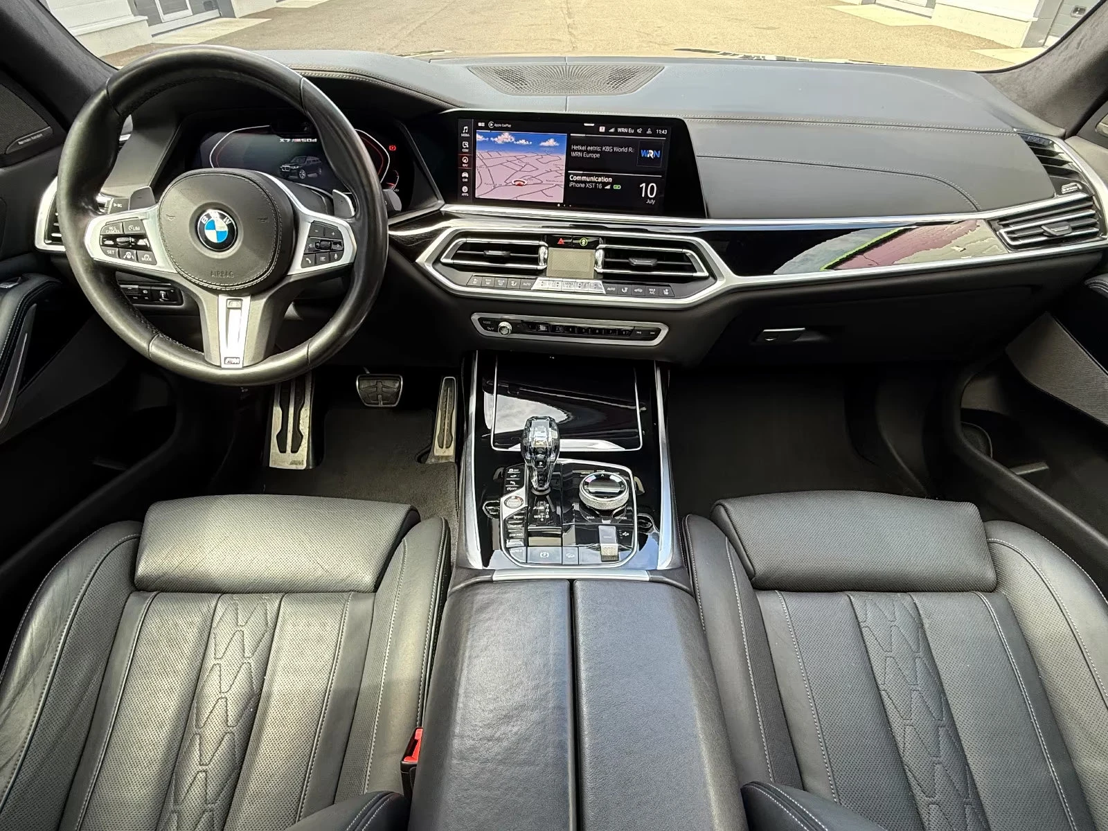 BMW X7 M50/400HP/M-PACK/MASSAGE/SKY/LASER/360CAM/432f - изображение 10