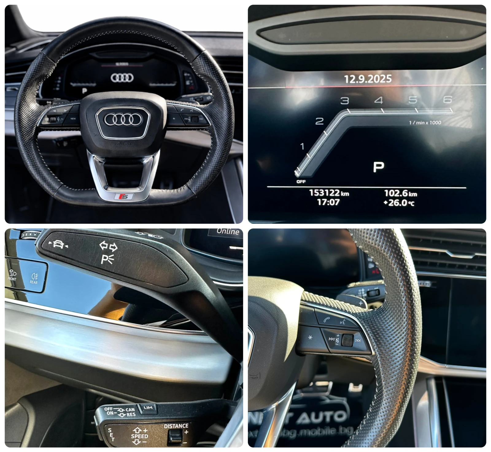 Audi Q8 SQ8 4.0TDI V8 435HP MATRIX 360'3D CAM B&O | Mobile.bg � ����������� 13