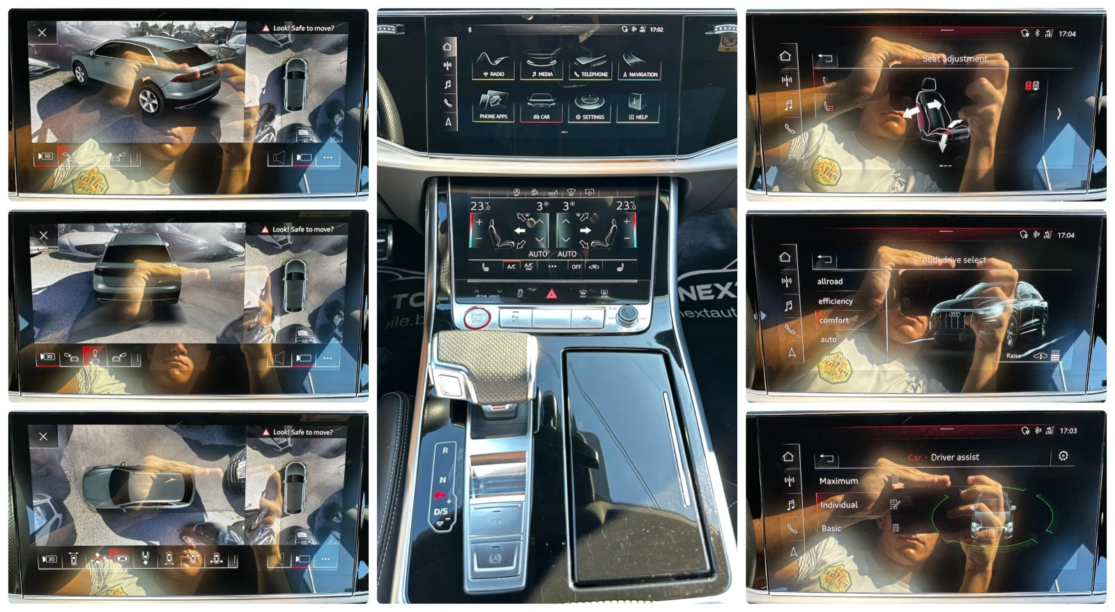 Audi Q8 SQ8 4.0TDI V8 435HP MATRIX 360'3D CAM B&O | Mobile.bg � ����������� 14