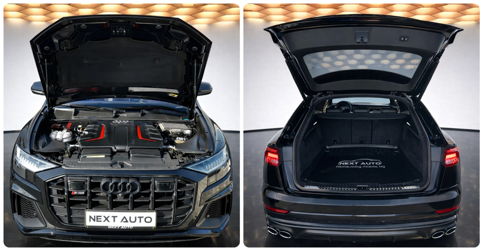 Audi Q8 SQ8 4.0TDI V8 435HP MATRIX 360'3D CAM B&O | Mobile.bg � ����������� 16