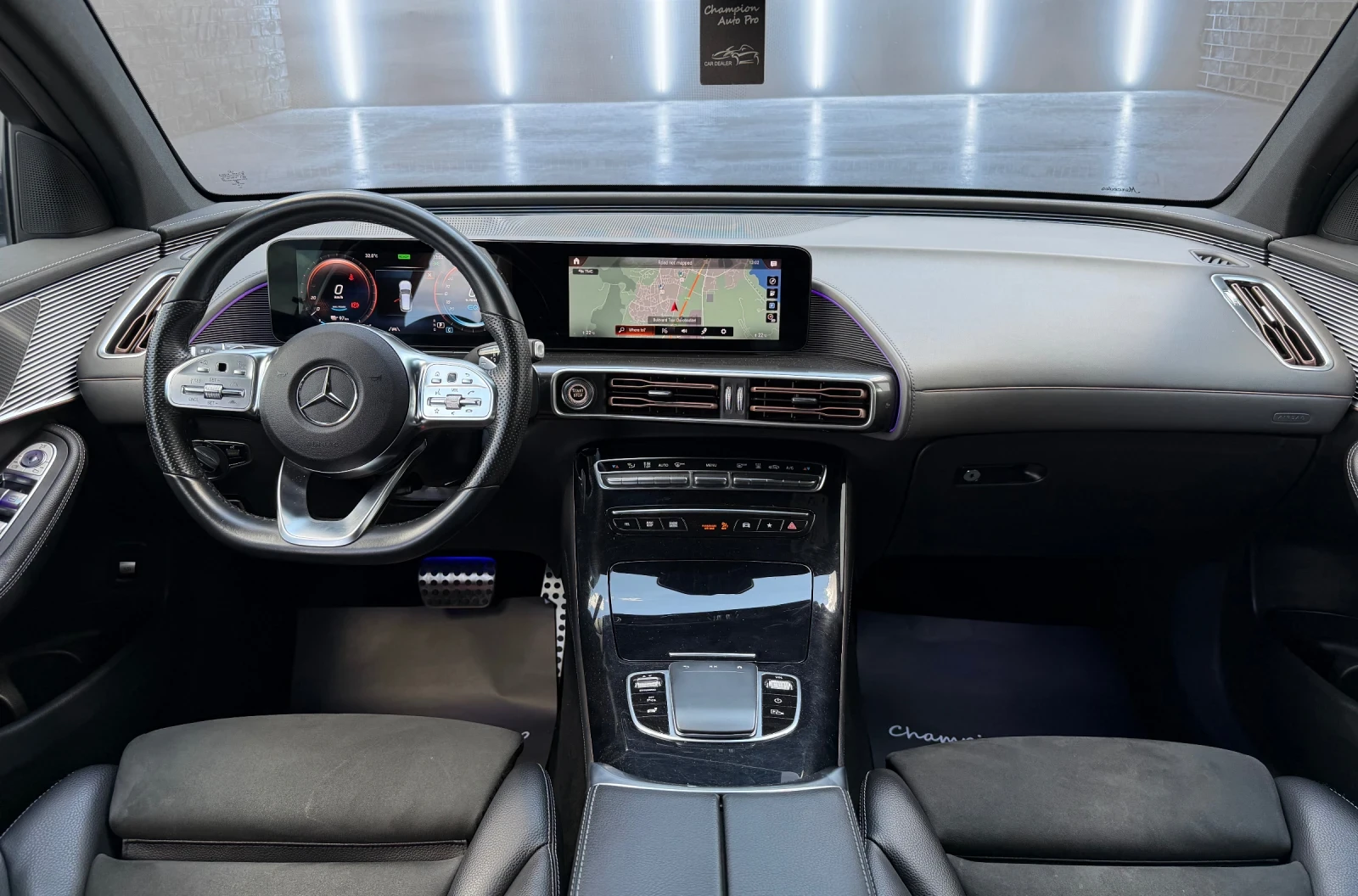 Mercedes-Benz EQC 400/4Matic/AMG/Hud/360Kam, снимка 11 - Автомобили и джипове - 55731929