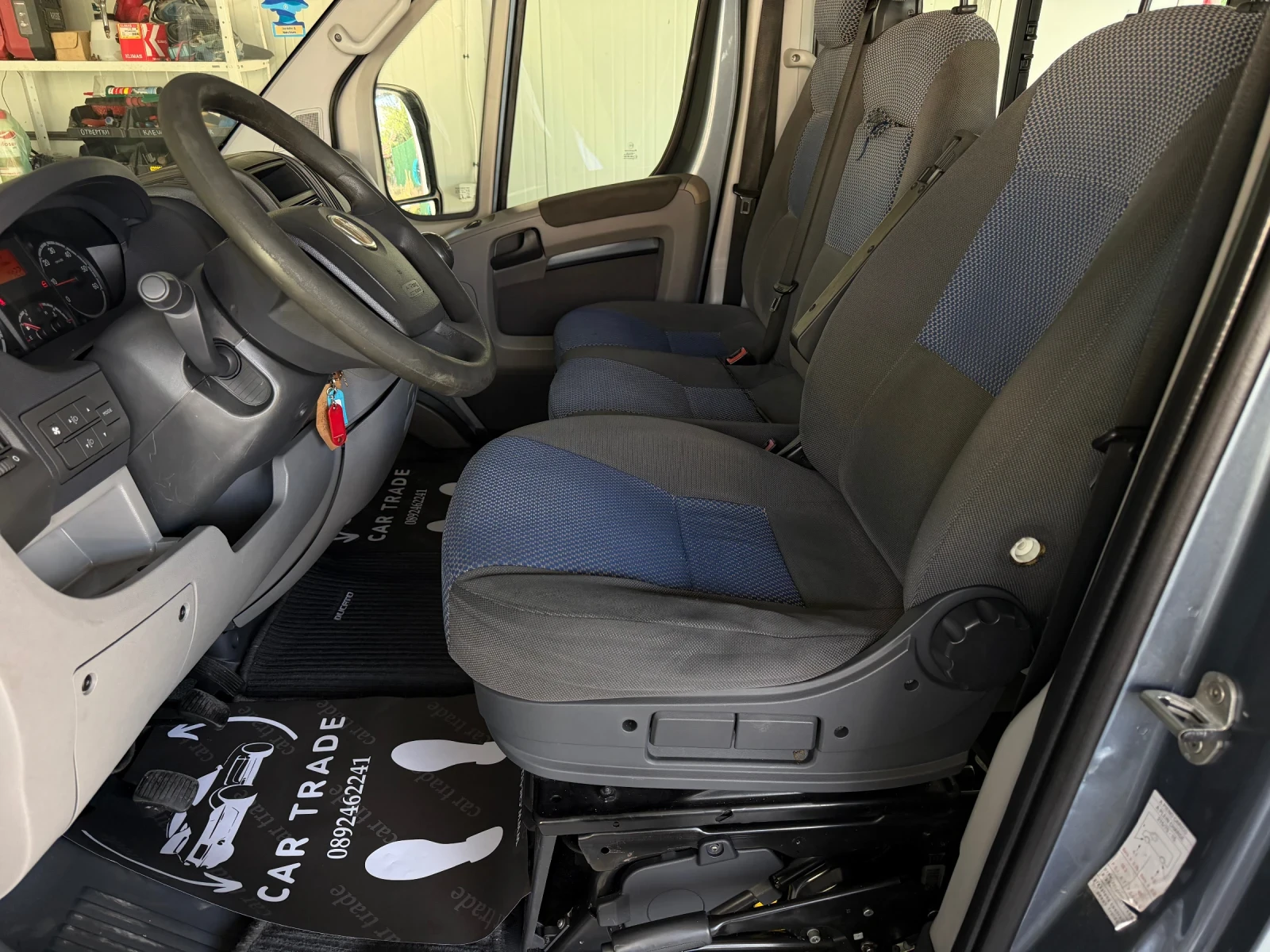 Fiat Ducato 2.3MultiJet/КЛИМА/8+ 1/БЕЗ КОРОЗИЯ/Нови гуми, снимка 7 - Бусове и автобуси - 56152921