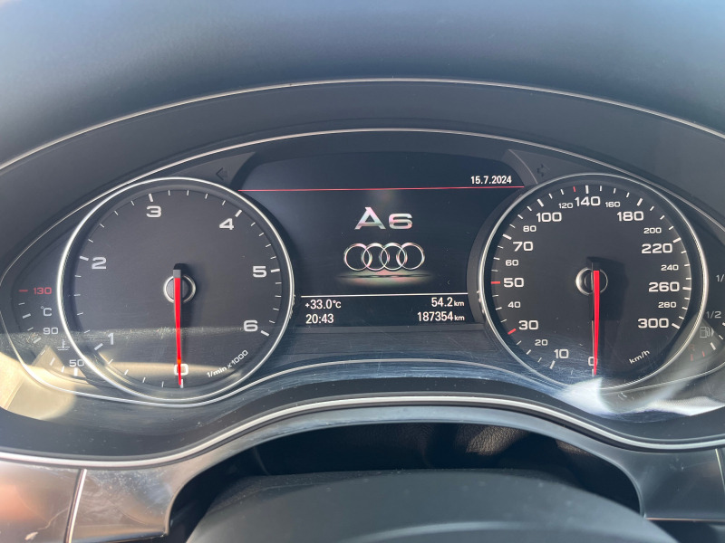 Audi A6 2.0TDI LED-KAMERA-AVTOMAT 177КС, снимка 17 - Автомобили и джипове - 46974174