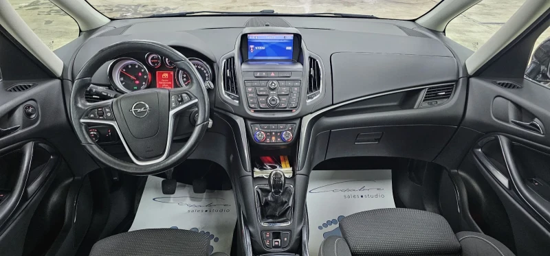 Opel Zafira 1.6CDTI euro6 Панорама 7места Германия Топ , снимка 15 - Автомобили и джипове - 51974342