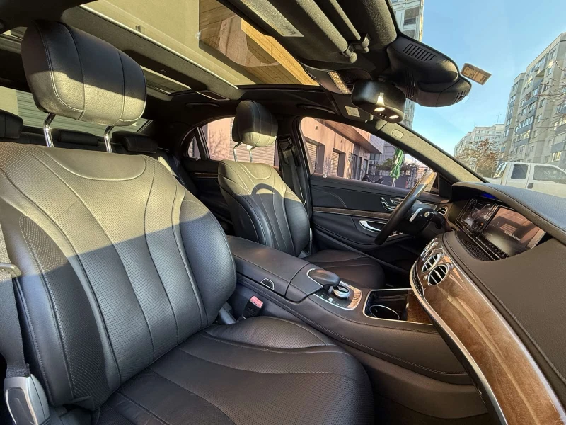 Mercedes-Benz S 550 РЕАЛНИ КМ* ПЕРФЕКТНА* BURMESTER, снимка 8 - Автомобили и джипове - 52879467