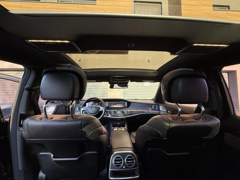 Mercedes-Benz S 550 РЕАЛНИ КМ* ПЕРФЕКТНА* BURMESTER, снимка 10 - Автомобили и джипове - 52879467
